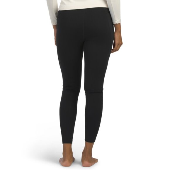 SPYDER Black Coldgear Leggings With Zipper Pockets - Picture 2 of 2